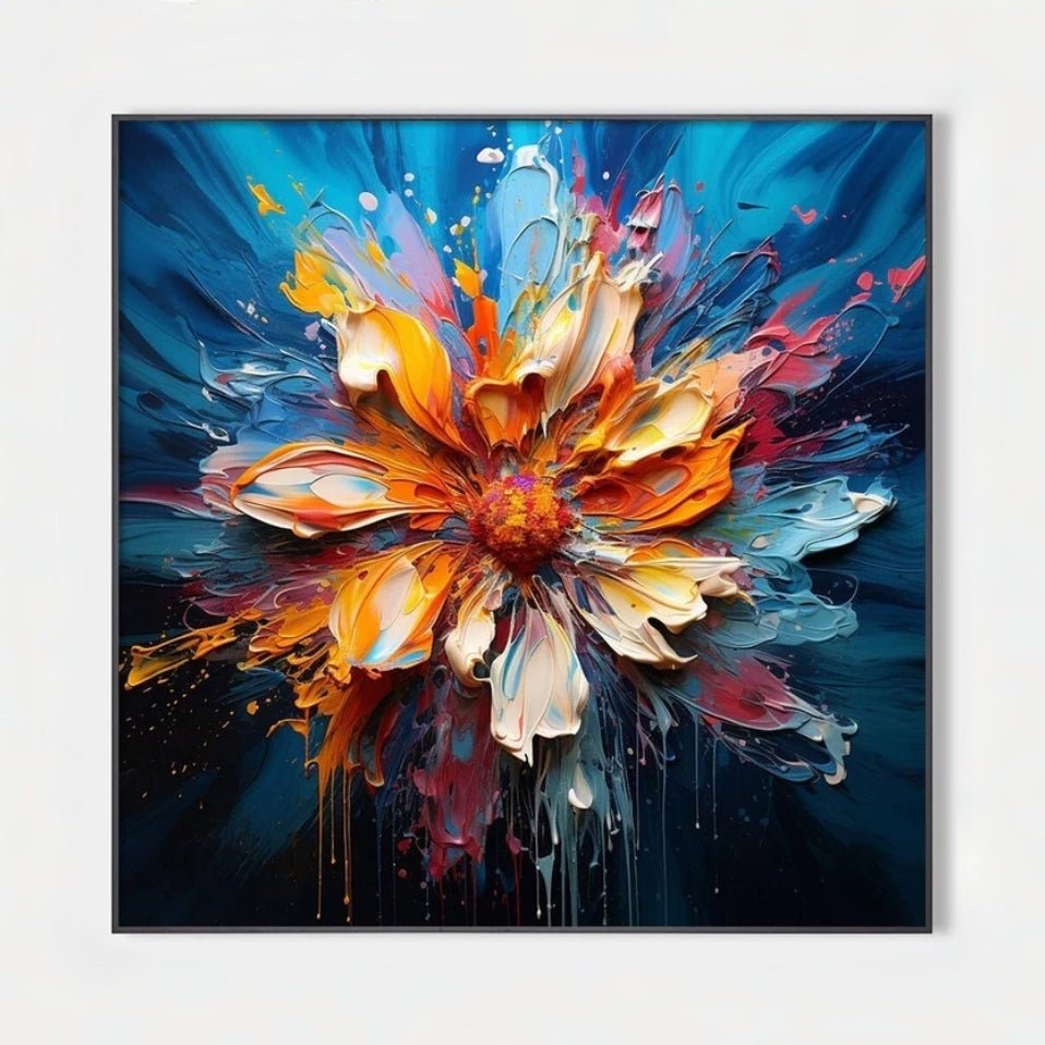 Heavy Texture Palette Knife Wall Art CZ0059 - Viral Wall Art